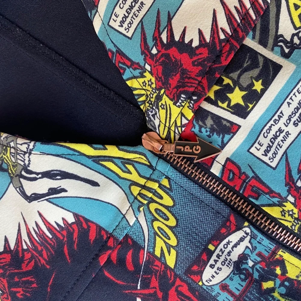 Vintage Jean Paul Gaultier Comic Print Vest RARE - Picture 5 of 9